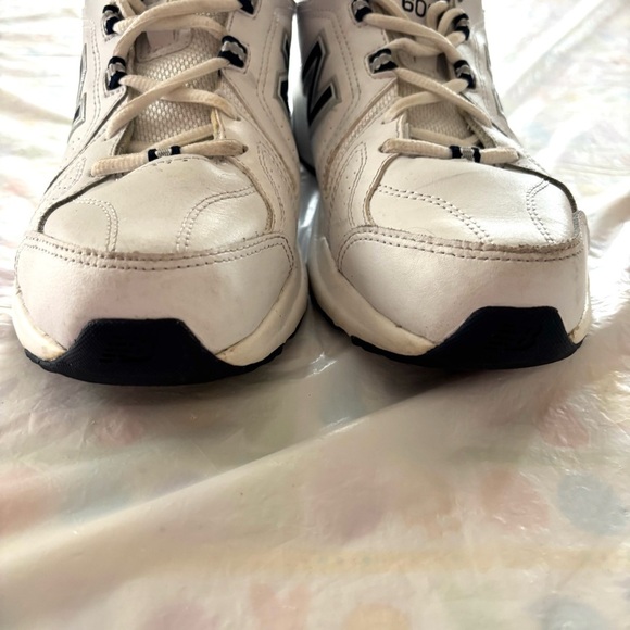 New Balance MX608WN5 White Blue Crosstrainers Leather sneakers SZ 7.5 Worn 1X main image 9